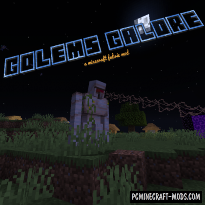 Golems Galore New Mobs Mod For Minecraft 1 16 5 1 16 4 Pc Java Mods