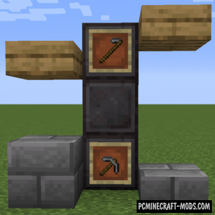 Slab Helper - Tools Mod For Minecraft 1.17.1, 1.16.5, 1.16.4