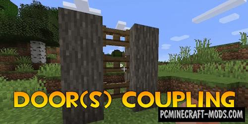 Door(s) Coupling - Tweak Mod For Minecraft 1.16.5, 1.16.4