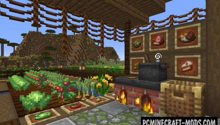 Farmer's Delight - Cute Farm Mod Minecraft 1.19.4, 1.19.3, 1.18