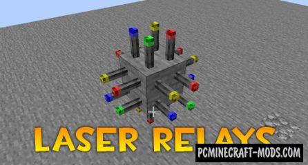 Laser Relays - Technology Mod For Minecraft 1.16.5