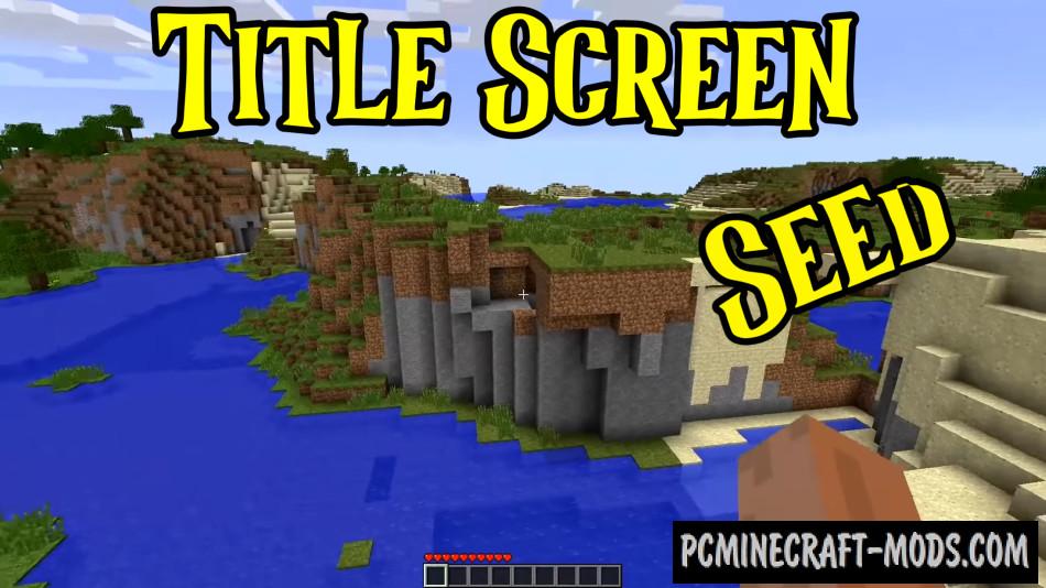 Minecraft title screen seed: What is the original title screen seed in  Minecraft