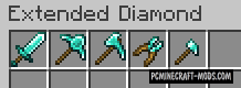 Extended Diamond Mod For Minecraft 1.16.5, 1.15.2, 1.14.4