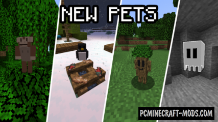 Passive Pets - Creatures Mod For Minecraft 1.15.2, 1.14.4