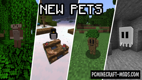 Passive Pets - Creatures Mod For Minecraft 1.15.2, 1.14.4