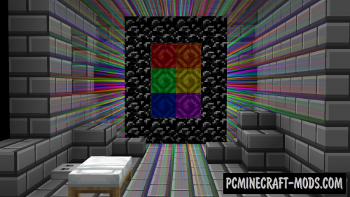 Rainbow Escape - Minigames Map For Minecraft