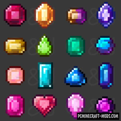 Gems Jewels New Ore Mod Mc 1 16 5 1 15 2 1 7 10 Pc Java Mods