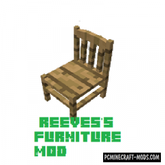 Reeves's Furniture - Decor Mod For Minecraft 1.15.2
