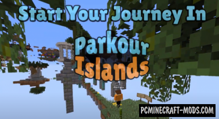 Parkour Islands - Minigame Map For Minecraft