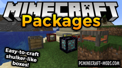 Packages Storage Block Mod For Minecraft 1 16 5 1 16 4 Pc Java Mods