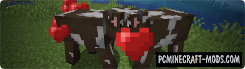 Breeding Hearts - Tweak Mod Minecraft 1.16.3, 1.15.2, 1.12.2