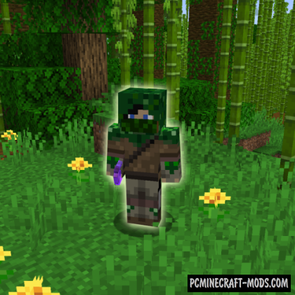 Hunter - Mob, Weapon Mod For Minecraft 1.16.3, 1.15.2