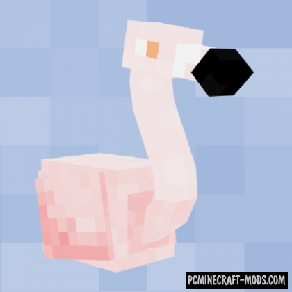 Flamingo - Creature Mod For Minecraft 1.16.5, 1.16.4