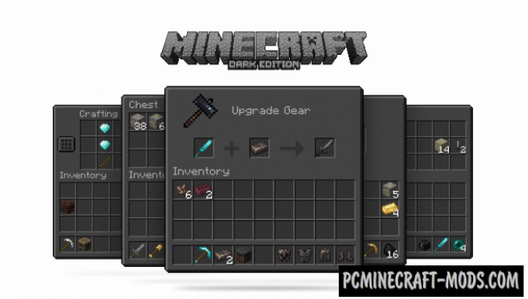 Unity: Dark Edition Texture Pack For Minecraft 1.20.2, 1.12.2