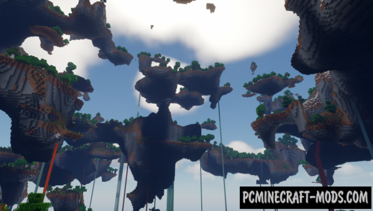 Sanonasu's Floating Islands Data Pack For Minecraft 1.16.5