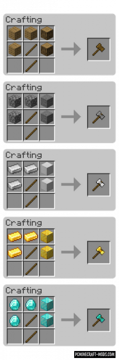 SuperAxes - Useful Tool Mod For Minecraft 1.16.5, 1.16.4