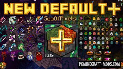 Default Plus 16x PvP Texture Pack For MC, MCPE 1.20.4, 1.20.2