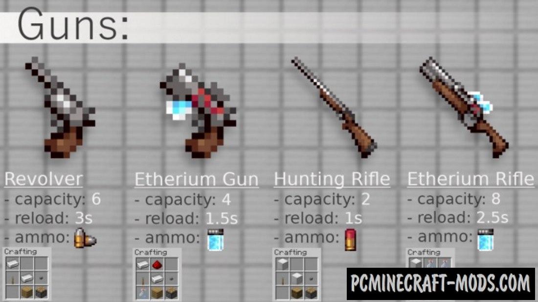 GGUNZ - Guns and Ammo Data Pack For MC 1.16.5, 1.16.4