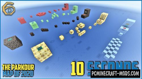 10 Seconds - Parkour Map For Minecraft