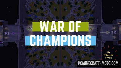 War of Champions - PvP, Minigame Map For Minecraft