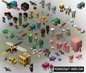 Minecraft: Cursed Edition! Mod-Texture Pack For 1.16.5, 1.12.2