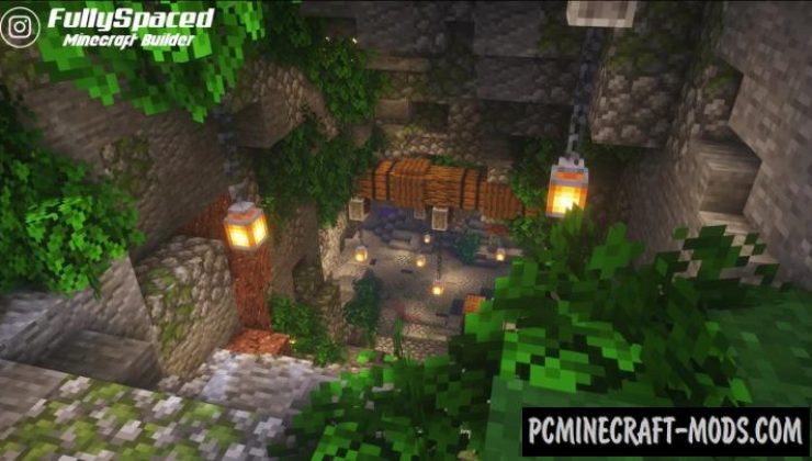 Ultimate Survival Cave Base Map For Minecraft