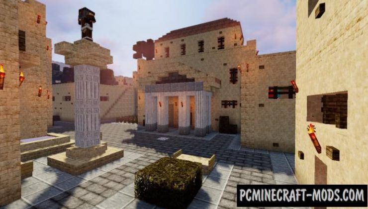 Lacandria - City, 3D Arts, House Map For Minecraft