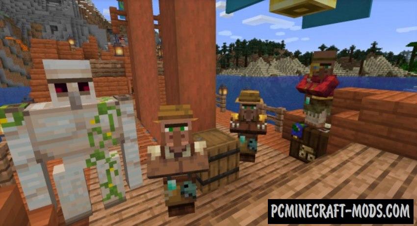 Ships out on the Oceans Data Pack For Minecraft 1.19.4, 1.16.5