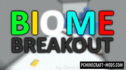 Biome Breakout - Puzzle Map For Minecraft