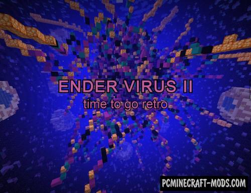 Ender Virus II - Parkour, Puzzle Map For Minecraft