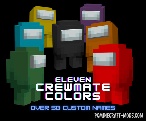 Crewmates - New Mobs Mod For Minecraft 1.16.5
