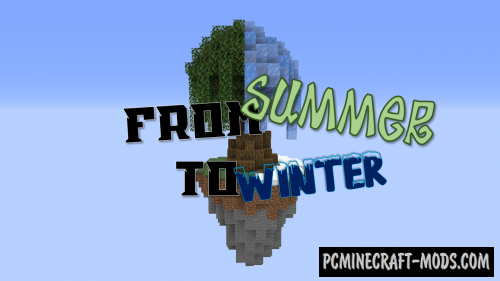 From Summer to Winter - Parkour Map For MC