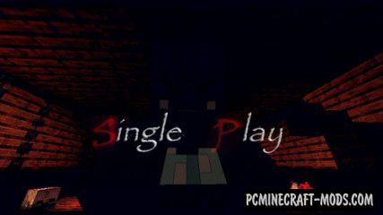 Single Play - Horror, Puzzle Map For Minecraft