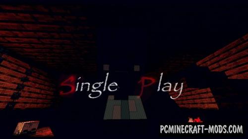 Single Play - Horror, Puzzle Map For Minecraft
