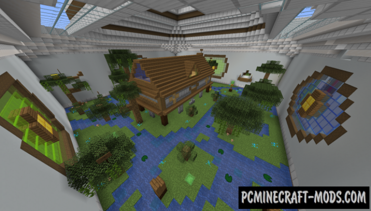 Biome Sprint - Parkour Map For Minecraft