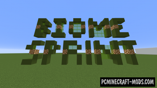 Biome Sprint - Parkour Map For Minecraft