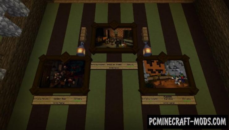 Pumpkin Party Remastered - Minigame Map For MC 1.18.2