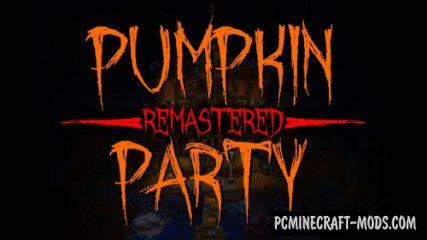 Pumpkin Party Remastered - Minigame Map For MC