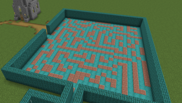 Autumn Maze Adventure - Puzzle Map For MC