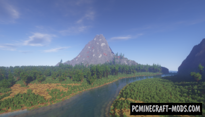 Mountain Rivenstone - Custom Terrain Map For MC