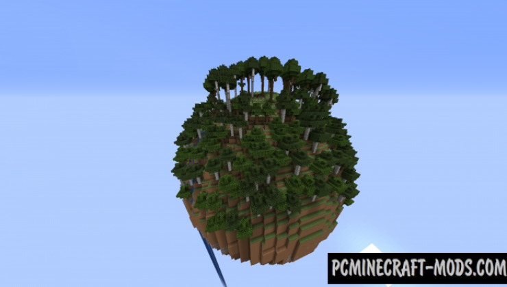 Planet Survival - Skyblock Map For Minecraft 1.19