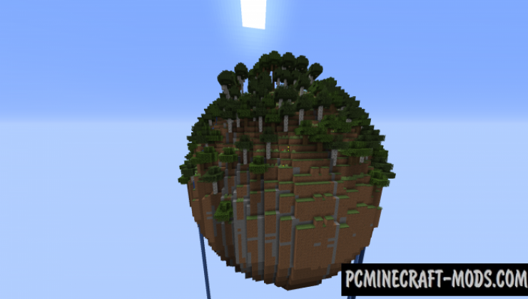 Planet Survival - Skyblock Map For Minecraft
