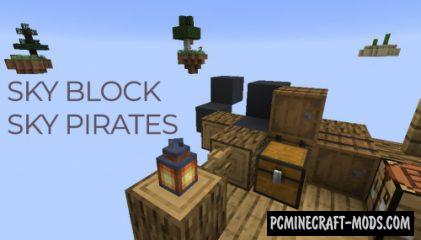 Sky Block Sky Pirates - Surv Map For MC