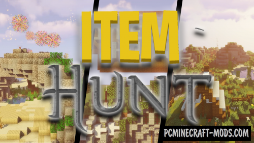 Item Hunt - Minigame Map For Minecraft 1.19