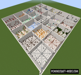 25 Stages of Simple Parkour Map For Minecraft