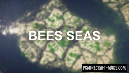 Bees Seas - Survival, Terrain Map For Minecraft