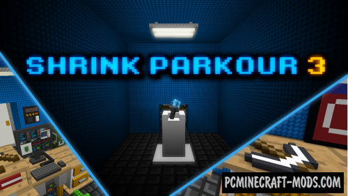 Shrink Parkour 3 - Puzzle Map For Minecraft