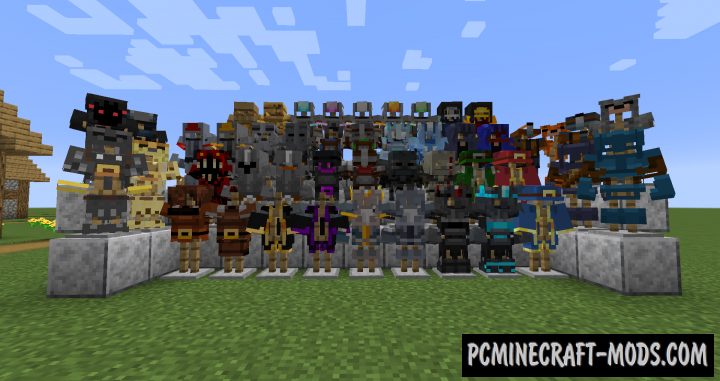 MC Dungeons Armors Mod For Minecraft 1.19