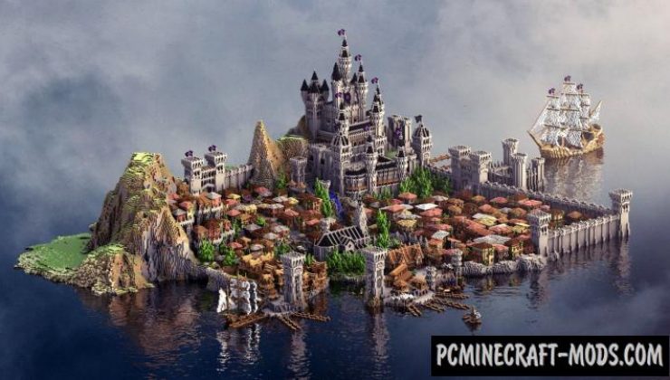 City of Estral - Buildings Map For Minecraft 1.19