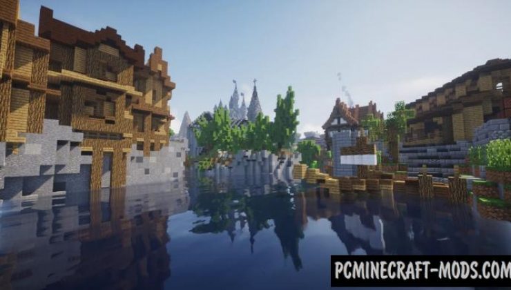 City of Estral - Buildings Map For Minecraft